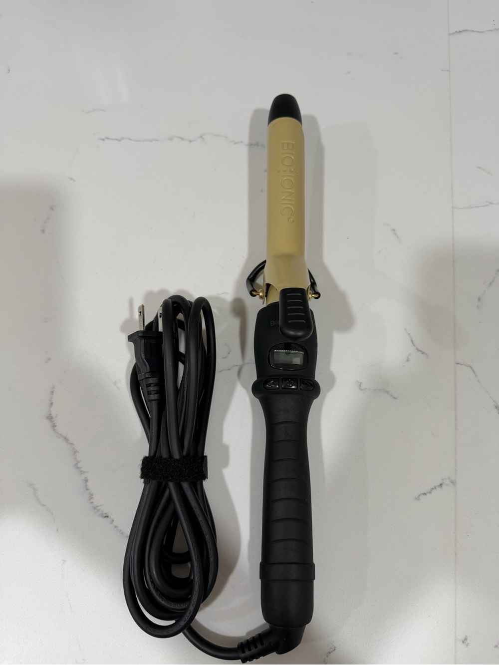 BaBylissPRO Gold Curling Wand - Black and Gold